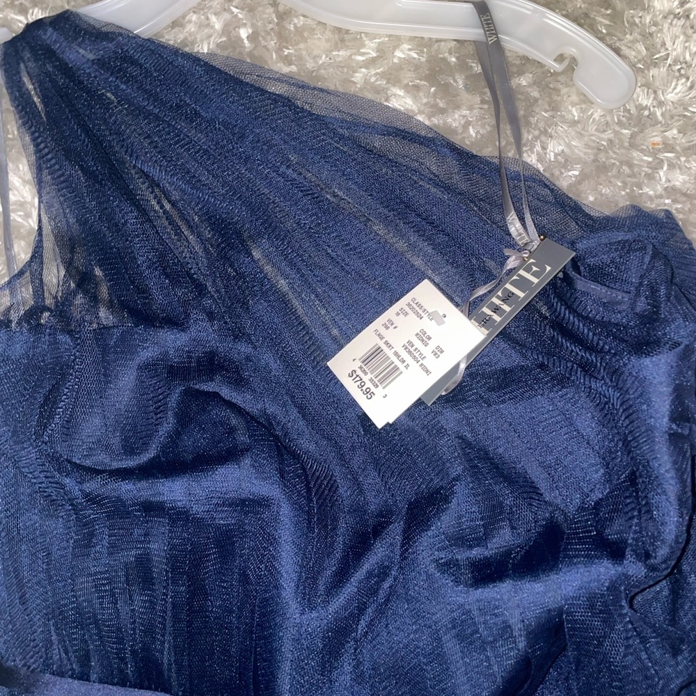 Vera Wang Midnight Blue Gown